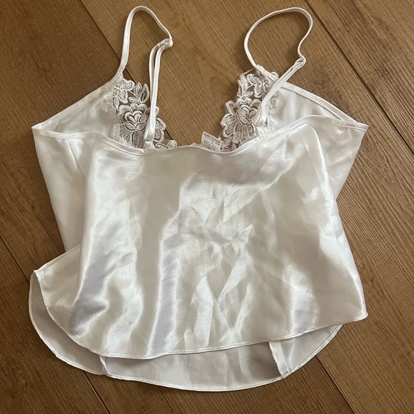 Vintage Satin Lace Camisole - Picture 2 of 3